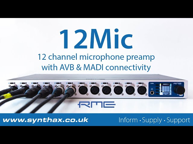 Мікрофонний підсилювач RME 12Mic