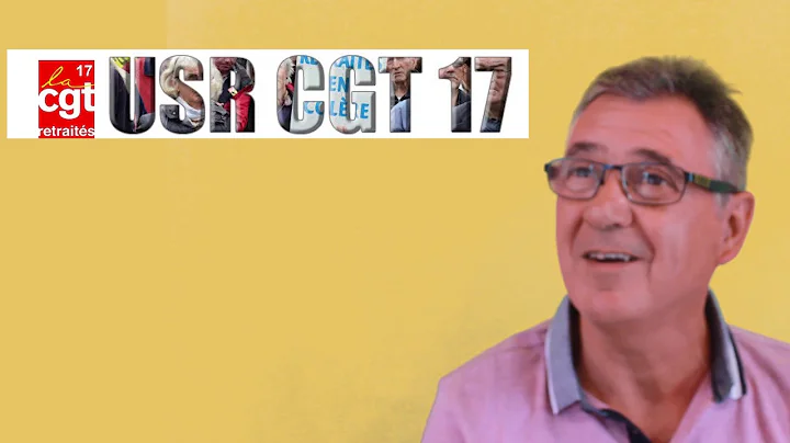 Interview de Grard Pinaud, mandat par l'USR CGT 17 au CDCA 17