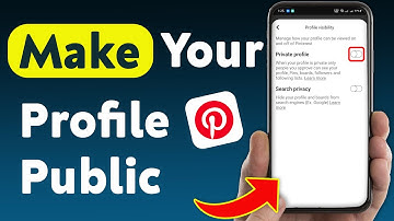 How To Make Your Profile Public On Pinterest (Updated)