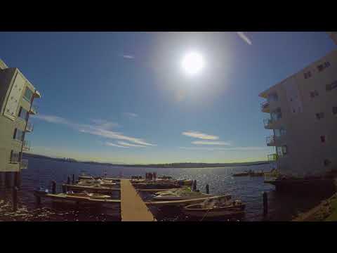 Solar Eclipse (92%) | GoPro Time Lapse | Lake Washington, Seattle