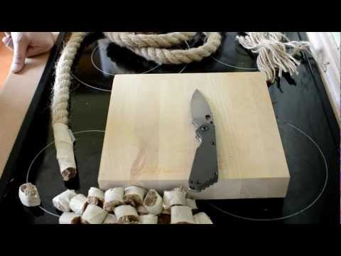 Архив. Рез каната. Серия 3. Strider SNG. CPM S30V