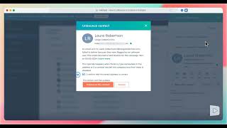 How to Unbounce a Contact in HubSpot and Unbounce (Step-by-Step) screenshot 4
