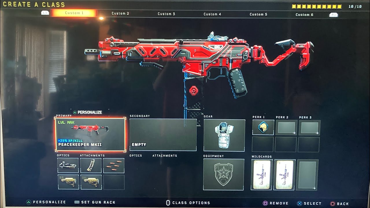 Call Of Duty Black Ops 4 Peacekeeper Call of Duty: Black Ops 4 (peacekeeper class) rating - YouTube