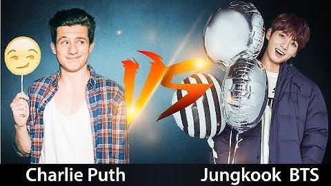Charlie Puth VS Jungkook (BTS) - VOCAL BATTLE 2017