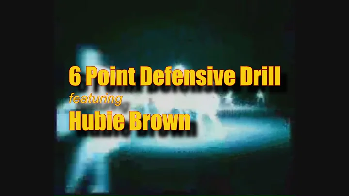 Hubie Brown's 6 Point Defensive Drill