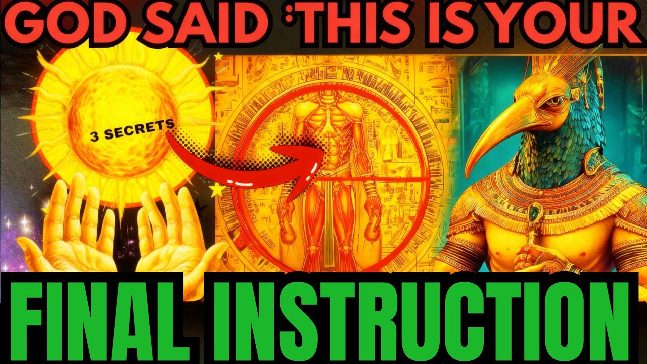 ИЗБРАННЫЙ: Бог сказал, что это ваше ПОСЛЕДНЕЕ указание — слушайте внимательно