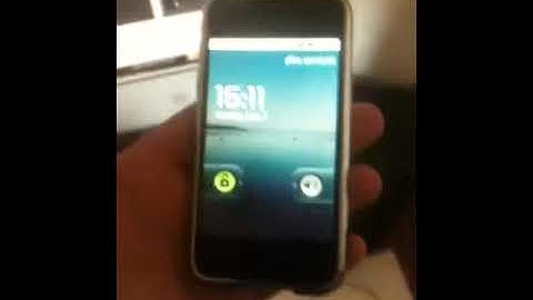 Android Froyo running on iPhone 2G