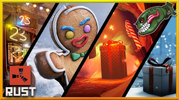 Rust Rustmas 2023 | Presents, Gingerbread Mines, & Gingerbread Building Skin #261