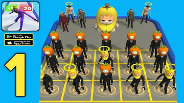 Monster Merge:Battle Master Gameplay Walkthrough Part 1 All Level 1-10 (android,iOs)