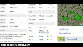 WoozWorld News Weather For Lagrange Ga 10-16-11