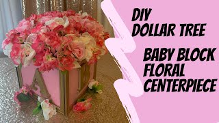 DIY Baby Shower Decorations | Dollar Tree Baby Shower Ideas | Dollar Tree Baby Shower Centerpieces