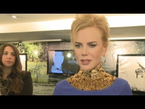 Stoker premiere: Nicole Kidman on how she unwinds after filming