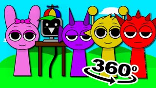 Can you find Pinki, Mr  Fun Computer, Durple, Simon, Raddy Incredibox Sprunki in THESE Pictures in 3