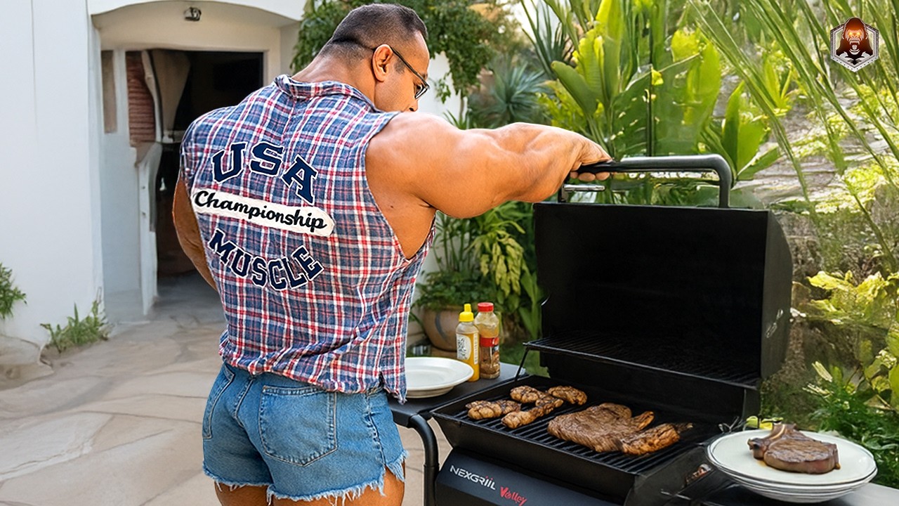 NASSER EL SONBATY 25000 CALORIE DIET - FULL DAY OF EATING - NASSER EL SONBATY DIET MOTIVATION