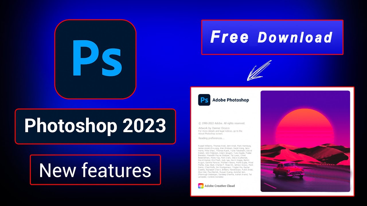 Adobe 2023 New Features And Free Download Crack Version