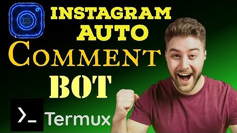 Instagram Auto Comment Bot | Usefull for Giveaway |  Mr. Terminal