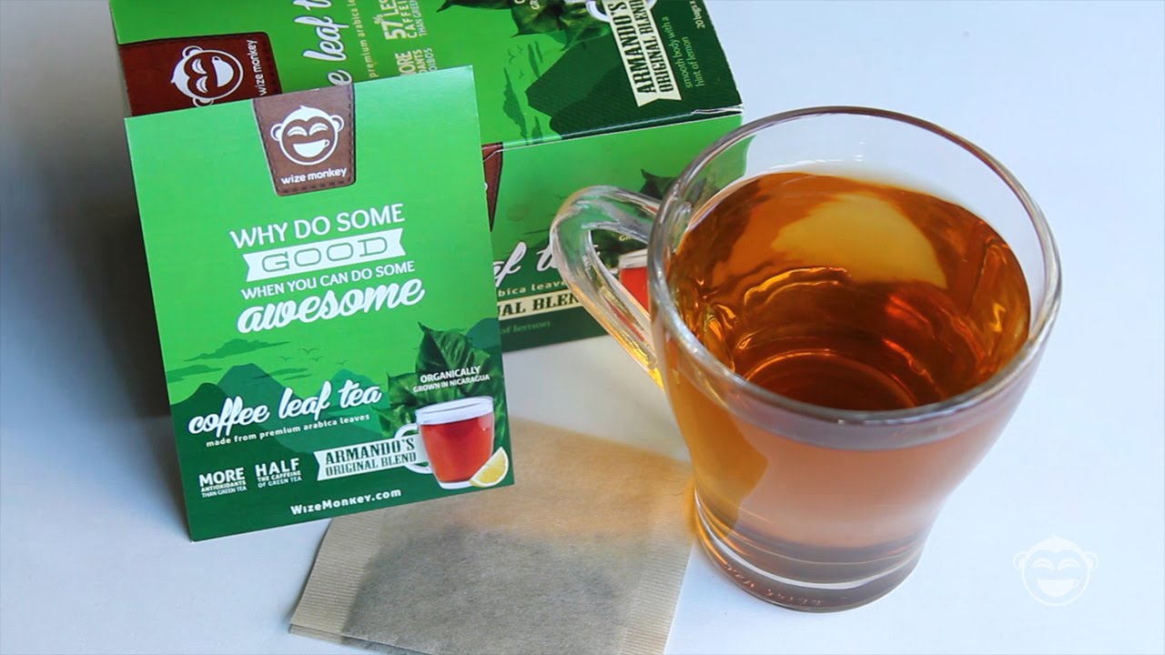 Wize Up To Wize Monkey's Coffee Leaf Tea