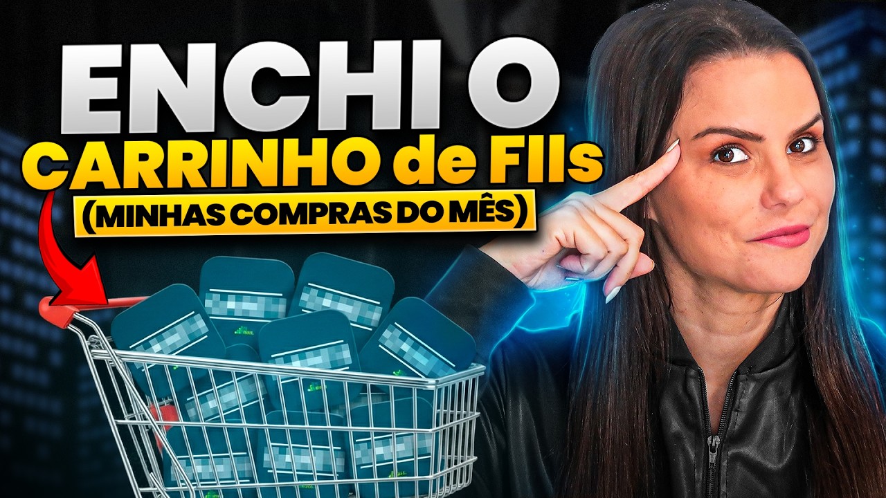 ENCHI O CARRINHO DE FUNDOS IMOBILIÁRIOS! COMPREI FIIS EM FEVEREIRO!