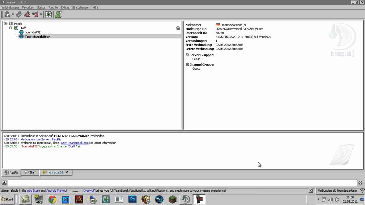 Vorstellungsvideo vom Kanal SexyTeamLP (Samy und Dex)