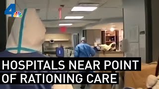 LA County Hospital Staff Stretched Thin as Fear of Rationing Care Arises | NBCLA