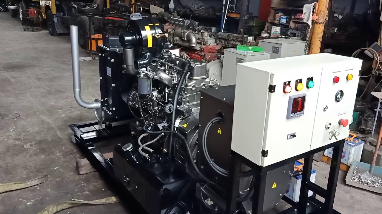 Cek Sound Genset Rakitan - YouTube