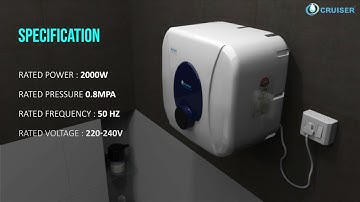 Water Geyser | Brand Promotion 3D video | Cruiser India