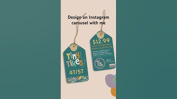 Let’s design an Instagram Carousel Post together in Adobe Illustrator #graphicdesign #shorts #adobe