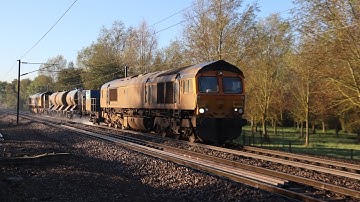 Class 66 RHTT & Greater Anglia 745 near Stowmarket
