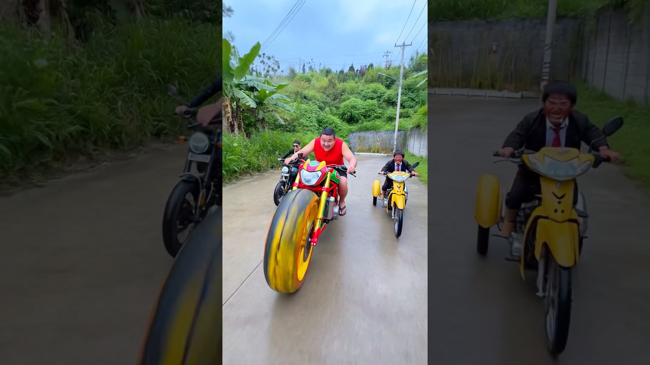 MAKE THE RIGHT CHOICE - The most powerful motorcycle😂 正しい選択をしよう - 最もパワフルなバイク