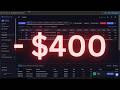Perdí -$400 en la sesión y paré a tiempo (recap real)