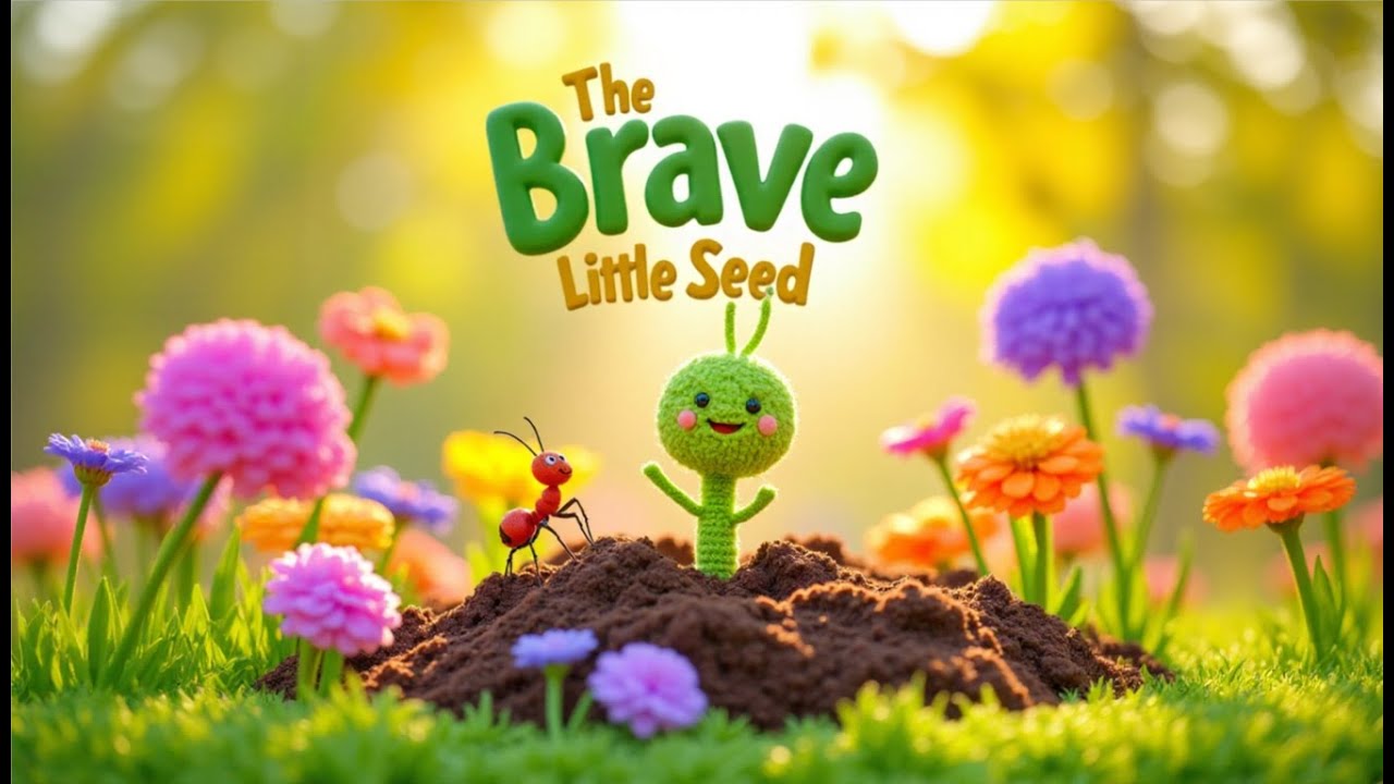 The Brave Little Seed | A Moral Story About Courage & Kindness | Story ...