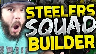ALL-TIME PITTSBURGH STEELERS SQUAD BUILDERS & GAMEPLAY | MADDEN 16 ULTIMATE TEAM