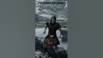 Random Thief Attacked Me in Skyrim
