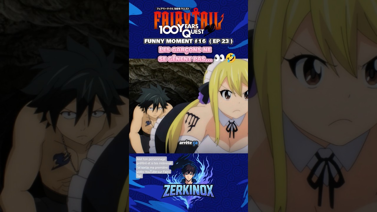 Fairy Tail VF / Virgo sans filtre 😂 