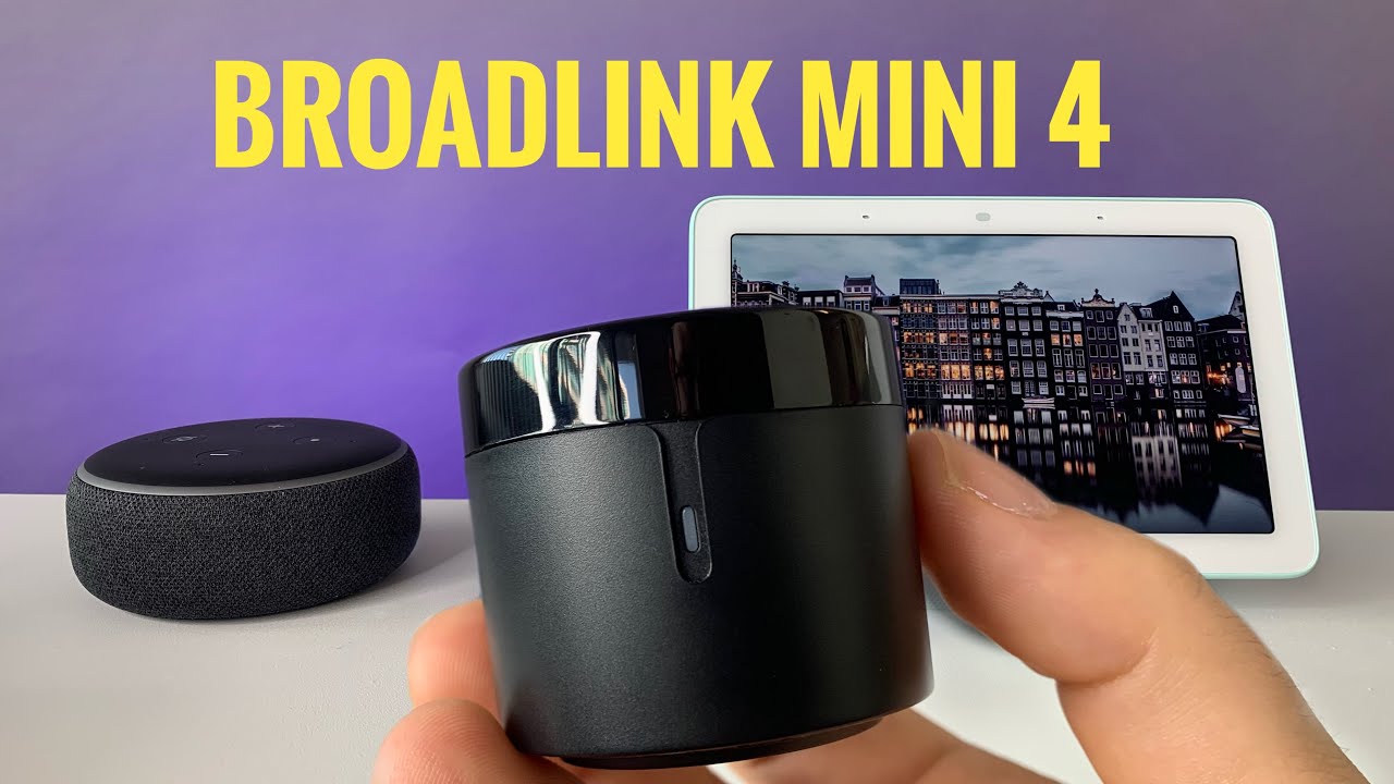 Broadlink RM4 Mini Domotica Mando a distancia Universal IR  Alexa  Google Home