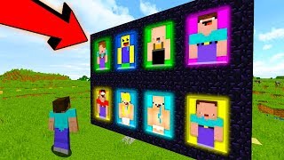 НОВЫЕ ПОРТАЛЫ К НУБАМ В МАЙНКРАФТ! НОВОЕ ИЗМЕРЕНИЕ В MINECRAFT! ОБЗОР МОДА | МУЛЬТИК