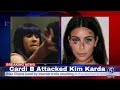 BREAKING NEWS: Kim kardashian attacked by cardi B