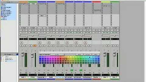 Pro Tools Color Palette Tricks