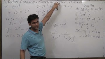 Using differentials, find the approximate value of each of the following square root of (26)^1/3