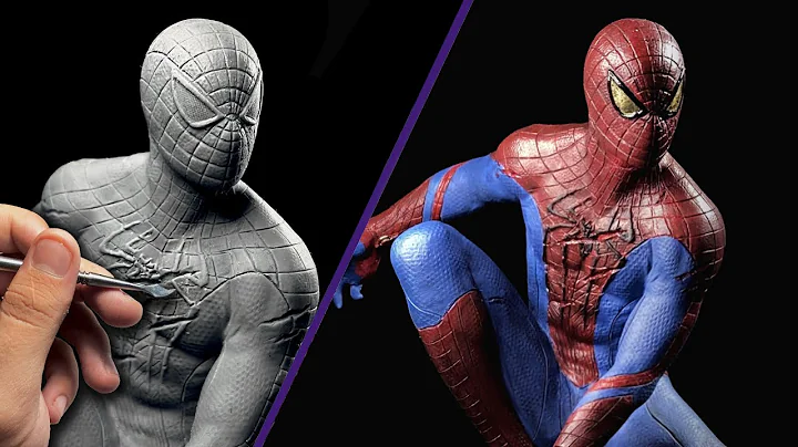 Sculpting The Amazing Spider-Man Timelapse | Andre...