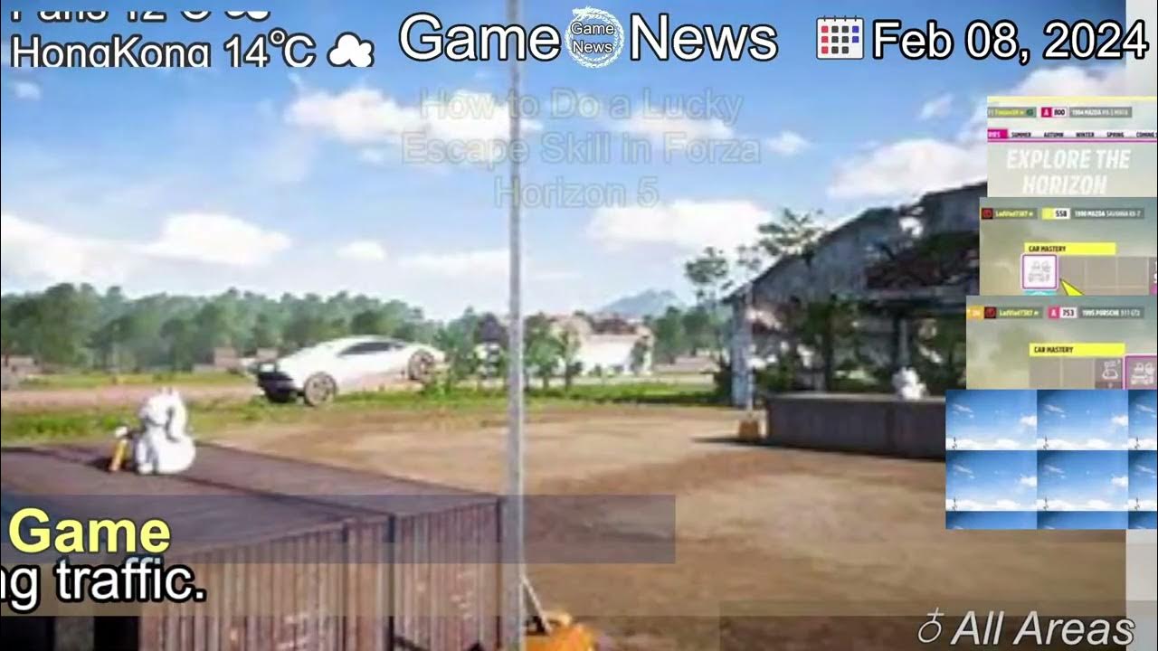 [Latest]How to Do a Lucky Escape Skill in Forza Horizon 5 YouTube