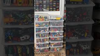 10,000+ Diecast Cars Organized Like This 🚗 #shorts #collection