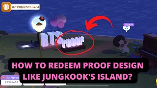 HOW TO REDEEM "PROOF DECORATION" in BTS ISLAND: IN THE SEOM (REDEEM COUPON) screenshot 5