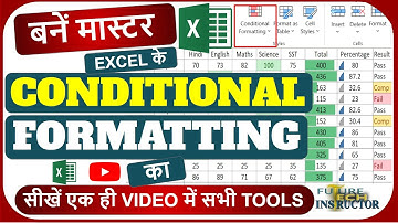 Conditional Formatting in excel in hindi | Conditional Formatting ka use kaise hota hai