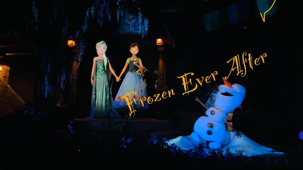 Frozen Ever After boat ride at Epcot😍 YouTube