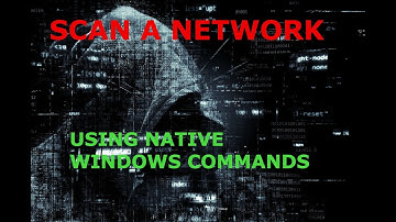 How to Scan / Enumerate A Network | Living Off The Land