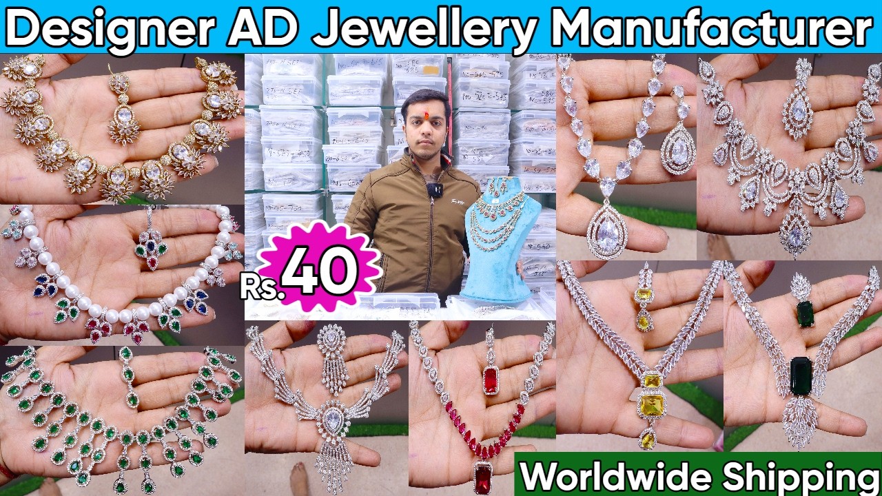 Latest Trending Designer AD Jewellery Collection 2026 | New Bridal, Wedding & Festival Jewellery