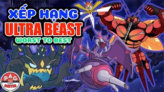 Xếp hạng 10 ULTRA BEAST từ YẾU đến MẠNH nhất | Worst to Best Ultra Beast of Pokemon | PAG Center