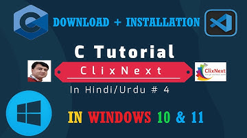 Install & Configure VS Code With C Compiler : C Tutorial In Hindi/Urdu #4