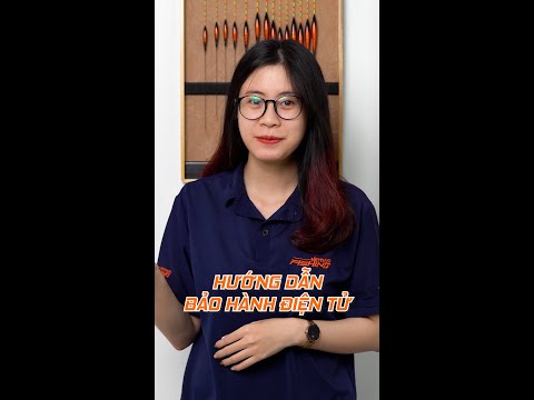 HƯỚNG DẪN BẢO HÀNH ĐIỆN TỬ | VIETNAM FISHING TV #shorts
